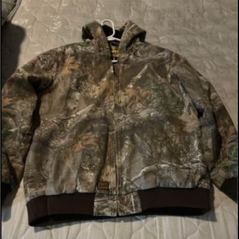 Men’s real tree camo coat